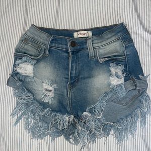 Jean shorts (very stretchy)